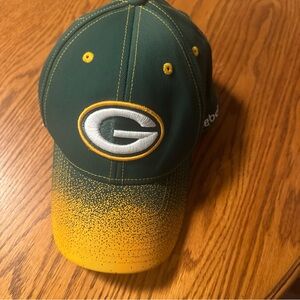 NFL Green Cap with Yellow Stitching